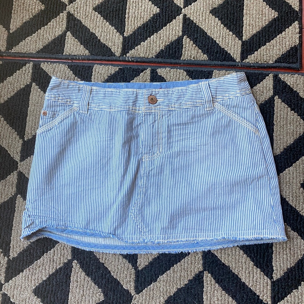 American eagle striped skirt